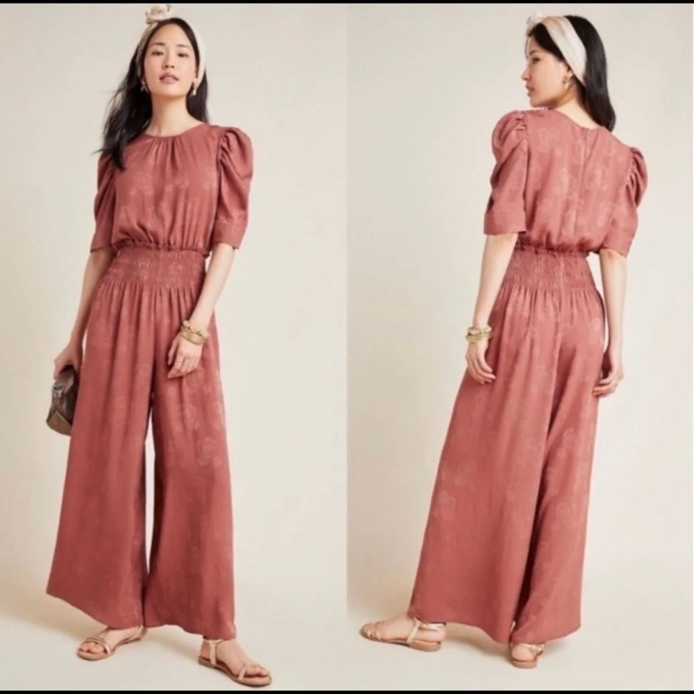 NWT Anthropologie jumpsuit sz L SO CUTE!